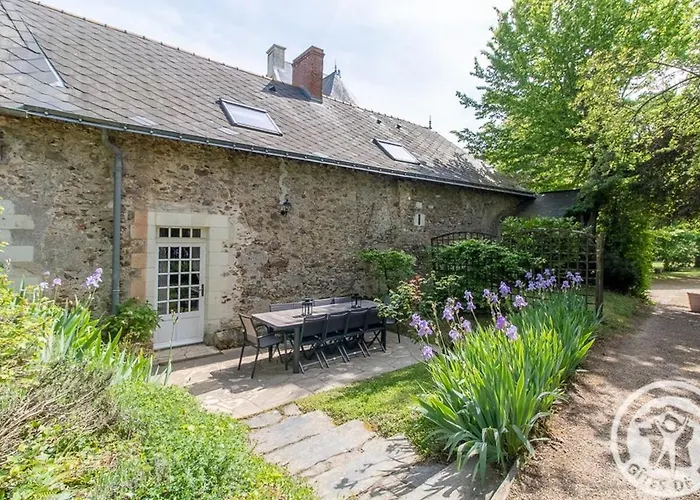 Familial Avec Parc, Près Des Vignobles, à 30 Min D’angers - Confort Et Cadre Raffiné. - Fr-1-622-34 Casa de Férias *